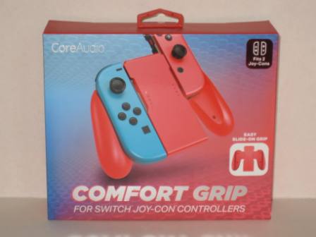 Comfort Grip Fits 2 Joy-Cons (Red) (SEALED) - Switch Accessory